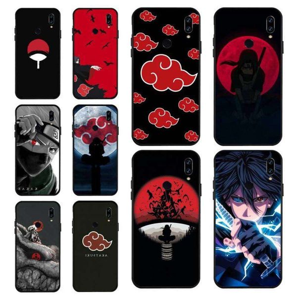 

uchiha naruto animated mobile phone cover redmi note 8 9 pro 7 8t 9a 9s4fre