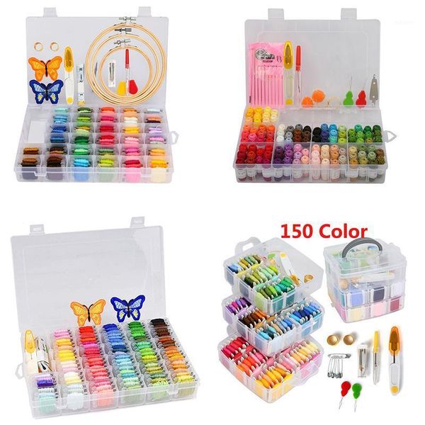 

new arrival embroidery thread magic embroidery pen punch needle kit cross stitch kits hoop diy sewing accessory tools1, Black;white