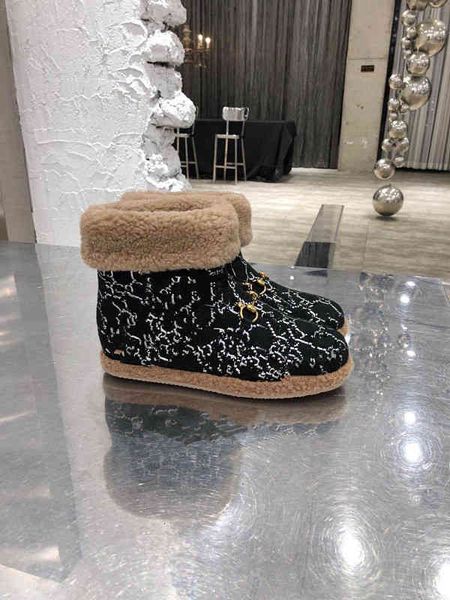 

snow designers boots women fashion soft leather flat girls casual winter brown shoe with fur half boot black size 35-41