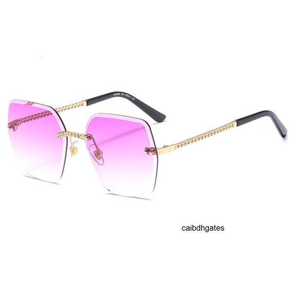 

frameless sangled sun glasses xiaoxiangjia hollow chain terms women's sunglasses ocean sheet chain glasses s027, White;black