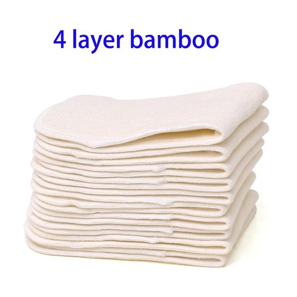 

10pcs reusable washable microfibre charcoal natural bamboo inserts 1016