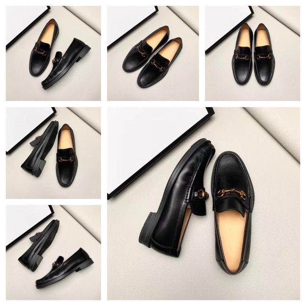 

sp 1 colors european style gentleman monk strap formal shoes pointed toe men dress loafers shoes for male party buckle strap shoe 11, Black