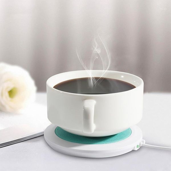 

table runner heat-resistant electric insulation usb mat warmer pad heating office coffee table1