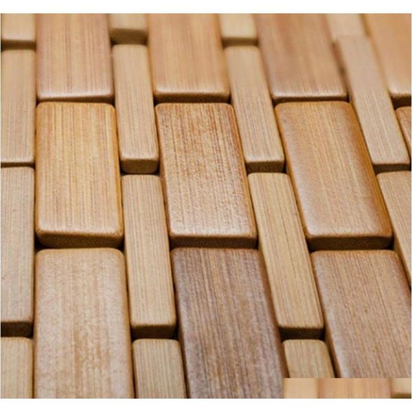 

teak wood bath mat feet shower floor natural bamb qyleto ppshop01