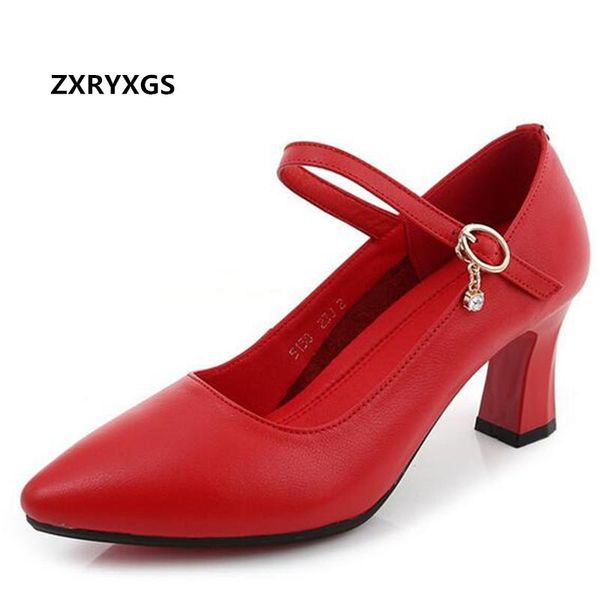 

2020 new autumn pointed noble elegant fashion shoes woman high heel shoe rhinestone genuine leather women shoes size 32-40, Black