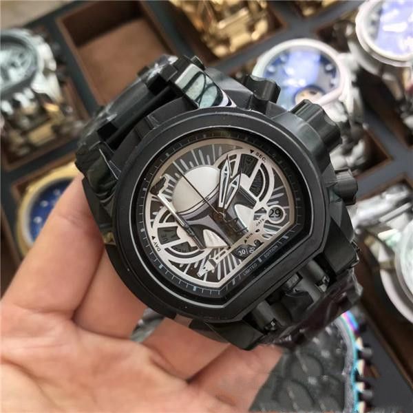 

selling casual sports calendar quartz watch invicta dz7333 compass personalized dial ing, Slivery;brown