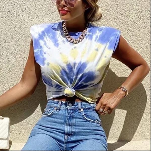 

casual women soft cotton shirts 2021 summer fashion ladies elegant tie dye loose shirt female shoulder pad girls chic, White