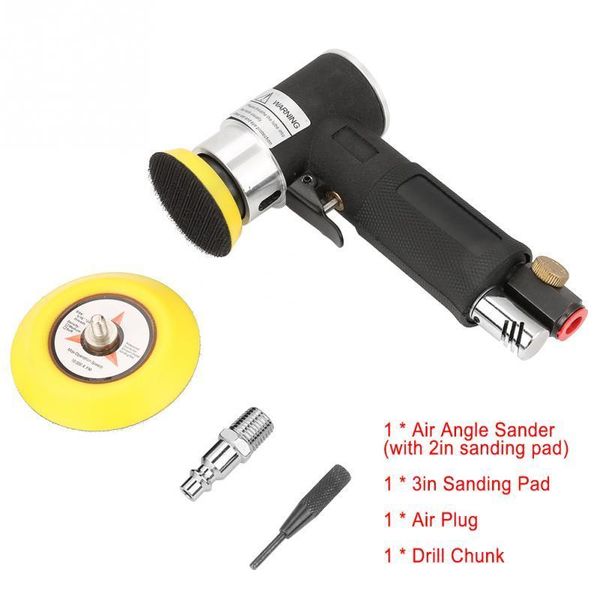 

mini air angle sander 90 degree pneumatic polishing grinding machine 2inch 3inch sanding pad air angle polisher power tools h wmtdyz