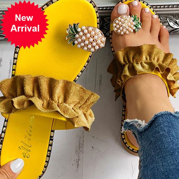 

2021 новые женские тапочки flip flip plops string fashion belges anapple slides lady mujer jqz1, Black