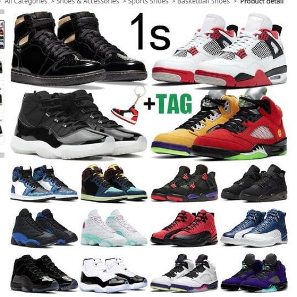 

11 11s 25th anniversary bred concord 45 space jam gym red mens basketball shoes 12 12s shoes basketball men flu game men women sneakers