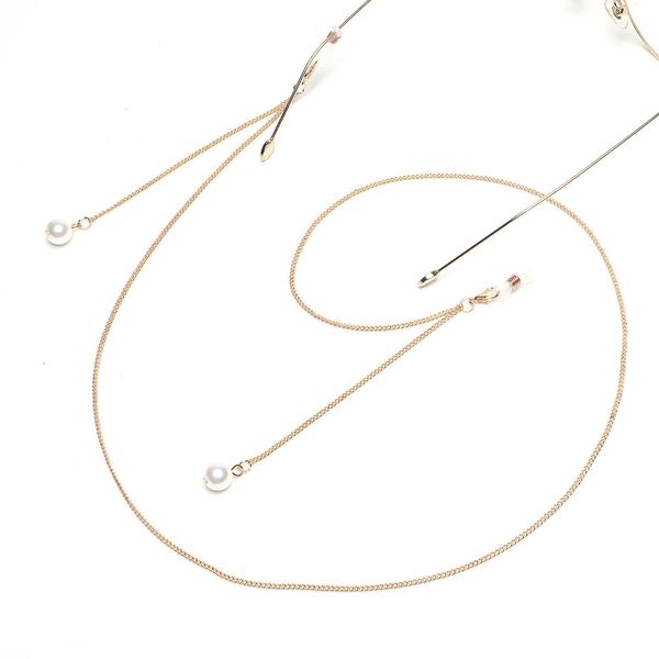 

simple casual fashion eyeglasses chain halter chic pearl long reading glasses chain lanyards sunglasses accessories h bbyzjh