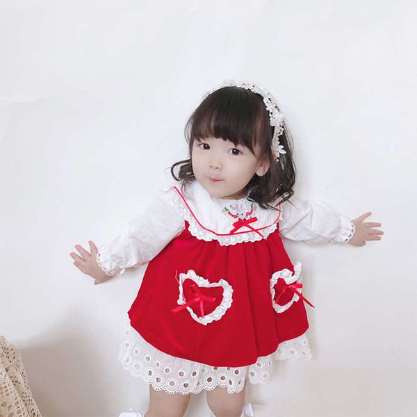 

long new sve girls' lolita drs in autumn 2020 j4ck j4ck, Red;yellow