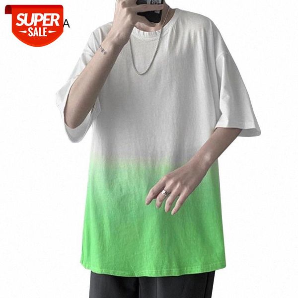 

tie-dye women t-shirt summer harajuku female tshirts oversized tee casual woman t-shirts o-neck short sleeve ladies t shirt #rg7n, White