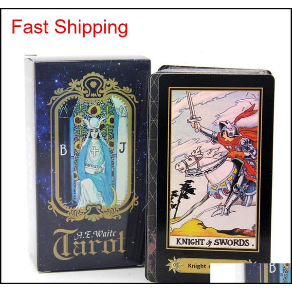 

holographic tarot board game shine waite tarot cards game chinese/english edition tarot board game 5yvxp