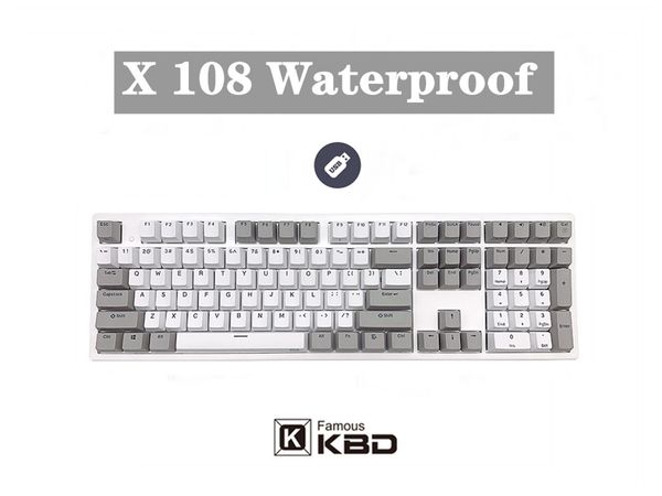 

keyboards niz keyboard waterproof x87/x108 wired capacitive