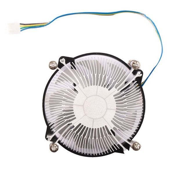 

cpu cooling fan ultra-thin 4 pin fans cooler for intel lga 115x computer(i3/