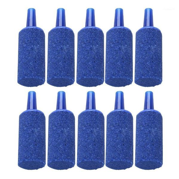 

fish tank mineral bubbles air stone, 10 pieces, blue1