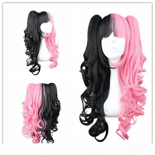 

gt;&gt;&gt;new fashion cosplay wigs party wig synthetic hair wig, Black;brown