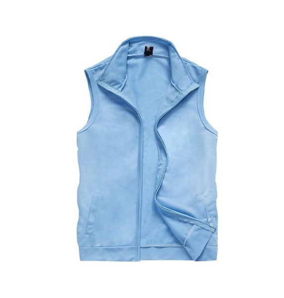 

brand summer men's vest hoodies sweatshirts thin sleeveless t-shirt for male hoodie sweatshirt jacket kg-24, White;black