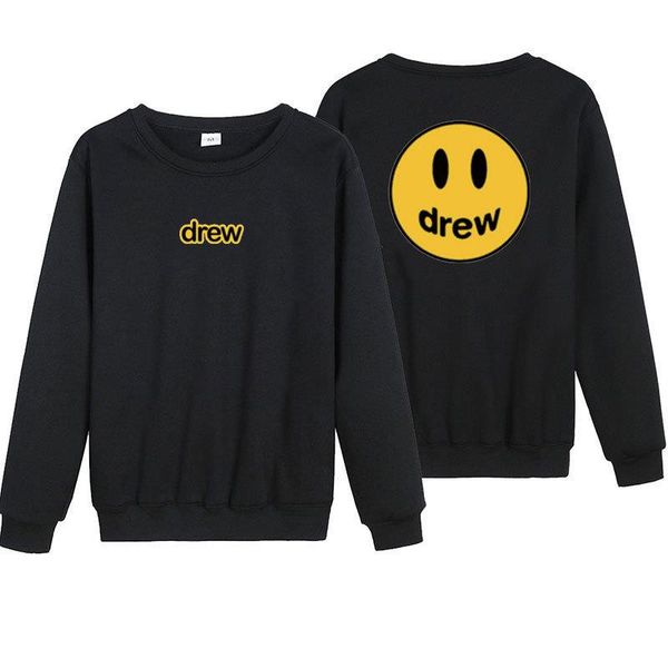 

man harajuku drew winter clothing hoodies crewneck casual hoody pullover spring sweatshirt sweatshirts streetwear male woman bgqms, Black;white