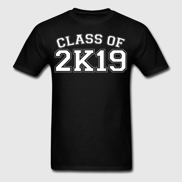 

100% cotton o-neck custom printed men t shirt class of 2k19 2020 women t-shirt sport hooded sweatshirt hoodie