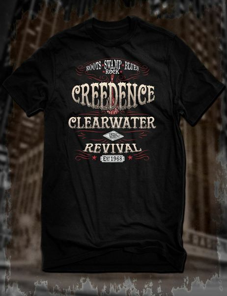 

new black creedence clearwater revival t-shirt ccr tee fortunate son swamp rock cool o neck tee shirt sport hooded sweatshirt hoodie