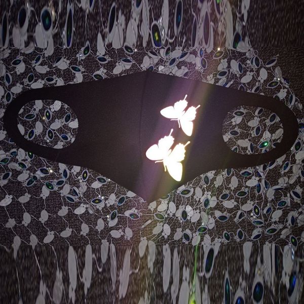 

new fashion printed flag reusable designer washable butterfly bandana scarf adjustable festive cosplay accessory 9