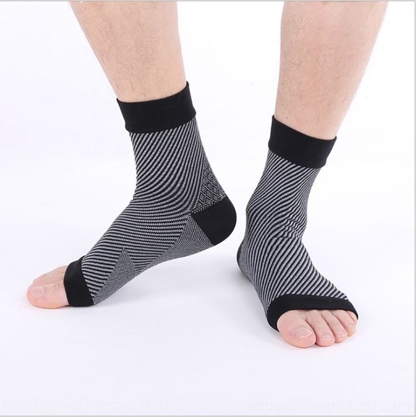 

vco1g elastic guard compression socks running protector cover ankle joint copper fiber compression ankle protective cover protective spraine, Black