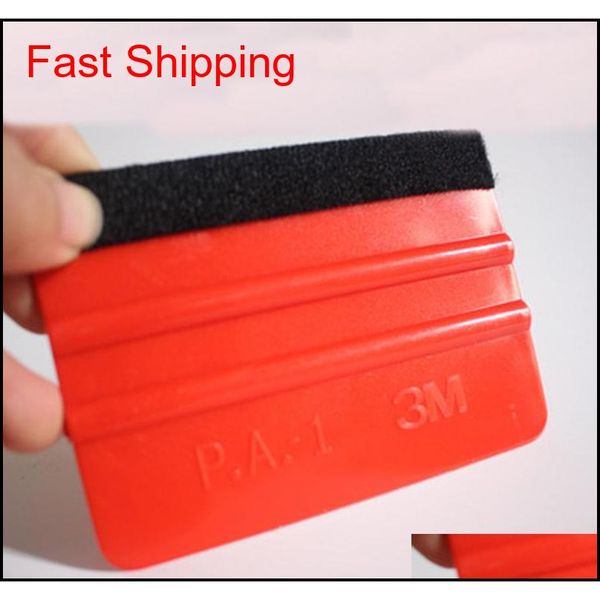

blue and red optional with cloth scraper color film soft scraper wool cloth square scraper car foil tool s qylkky pets2010