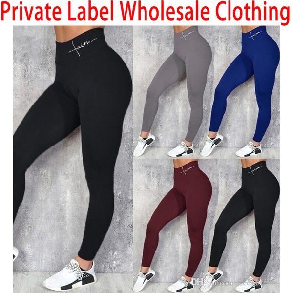

private label wholesale womens clothing wholesale leggings sports womens trousers trend wholesale clothing jeans bulk legging, Blue