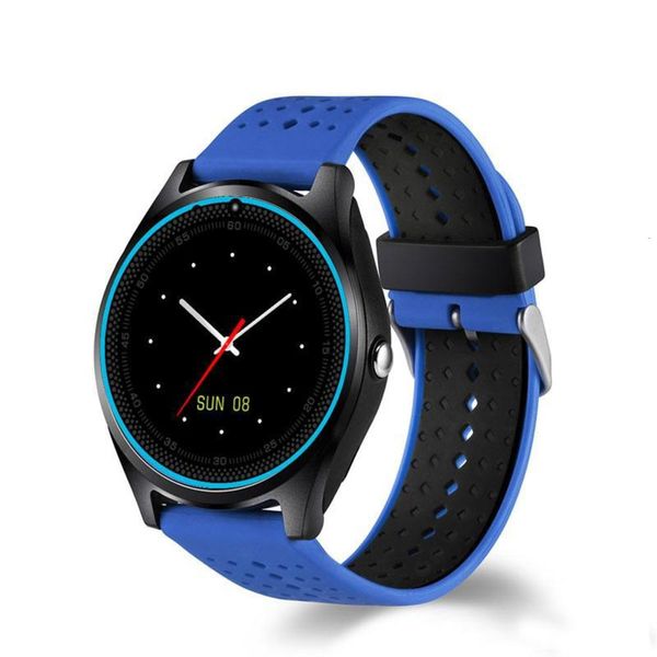 

smart watch v9, device us android v8, dz09, u8, sim card, can record sleep status