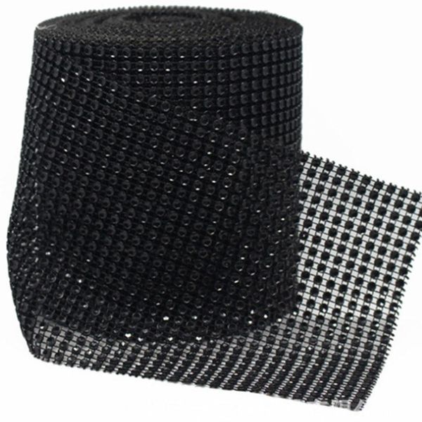 

12cm100cm diamond mesh roll event party birthday wedding diy decorations table cake wrap crystal ribbons tulle wmtvdz