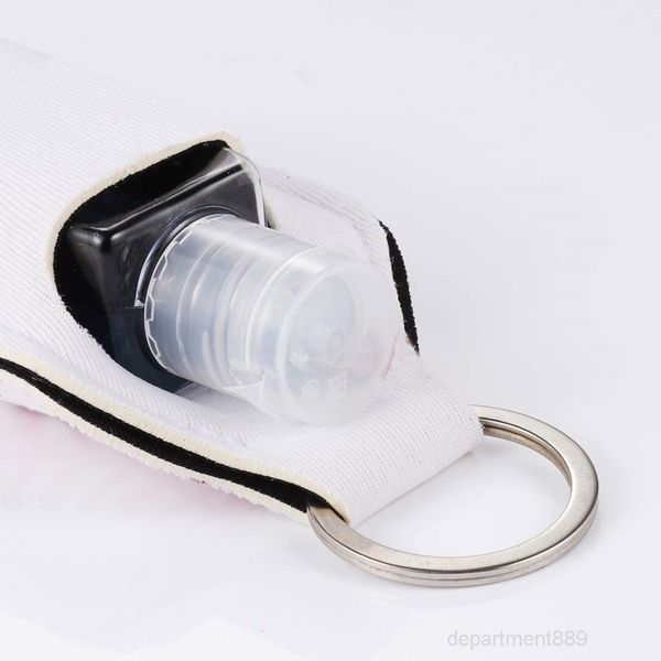 

a-sublimation blank printing colors neoprene liquid soap 30ml hand sanitizer bottle holder keychain owc2515