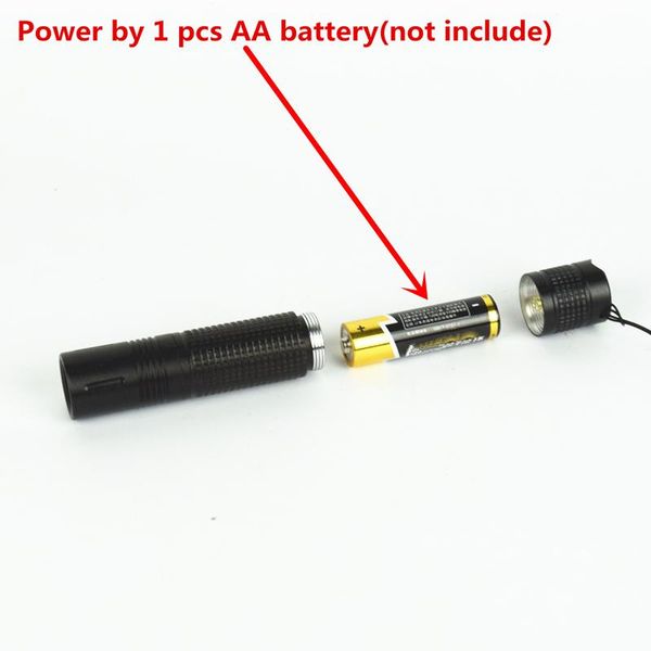 

aifeng профессионального 365nm ув фонарика водить aa батарею для маркеров проверки обнаружения ув 365нма сенсорного voilet фиолетового ув св