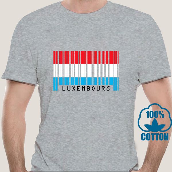

3531a print t shirt short sleeve luxembourg barcode style flag crewneck t shirt 7 colours t shirt sport hooded sweatshirt hoodie