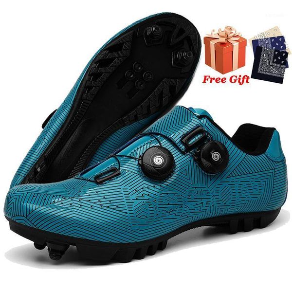 

cycling footwear men's professional mountain non-slip shoes, road shoes with lock, non-locking rubber sole shoes1, Black