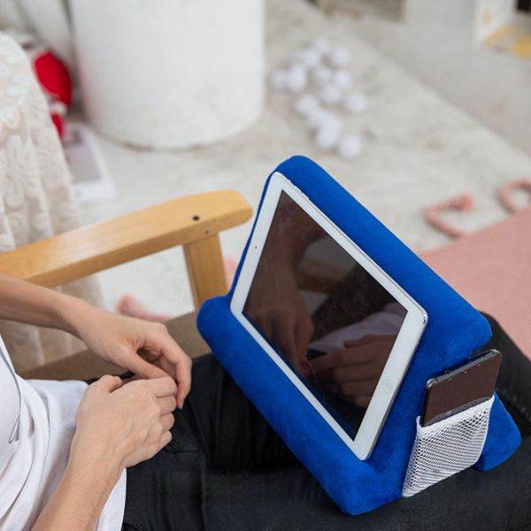 

besegad ноутбук держатель tablet подушка пены lapdesk soft mobile phone book e считыватель подушка подушка держатель стенд w боковой сетчаты