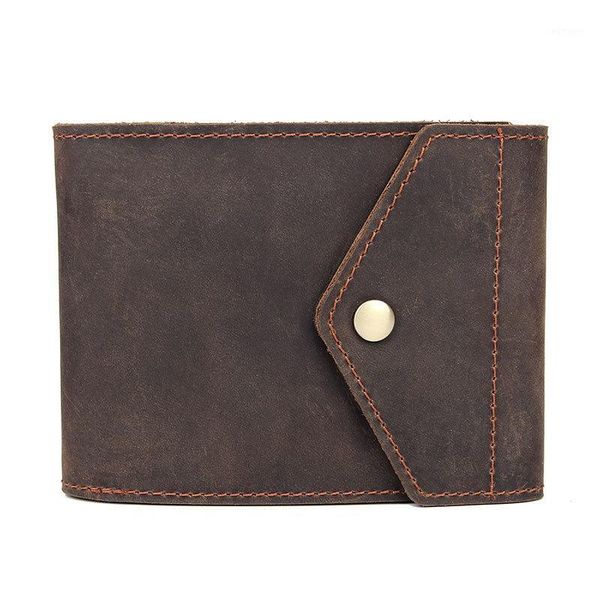 

handmade vintage crazy horse genuine leather wallet men wallet leather men purse clutch bag male purse money clips money bag1, Red;black