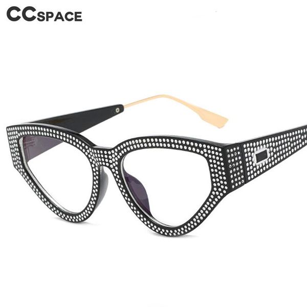 

sunglasses 47270 diamond cat eye luxury men women fashion shades uv400 vintage glasses, White;black