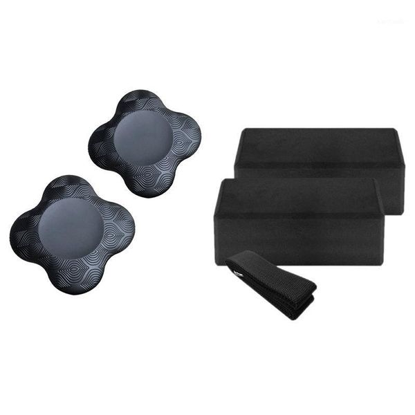 2x portable yoga knee pad cushion extra thick & 2pcs...