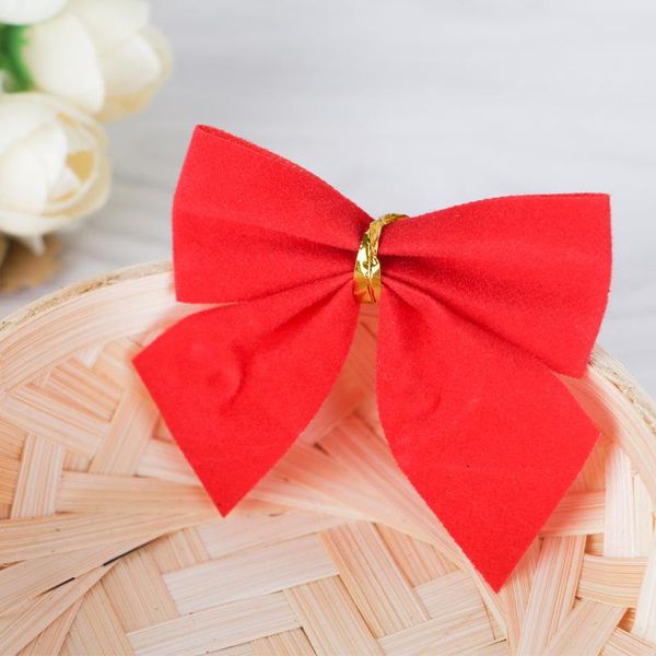 

120pcs lot mini cute bowtie for christmas tree gold silver red bowknot fashion home decoration for xmas supplies bbyuxi lipper