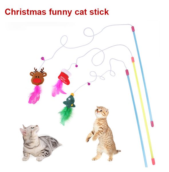 

christmas interactive bell cat toy pet products