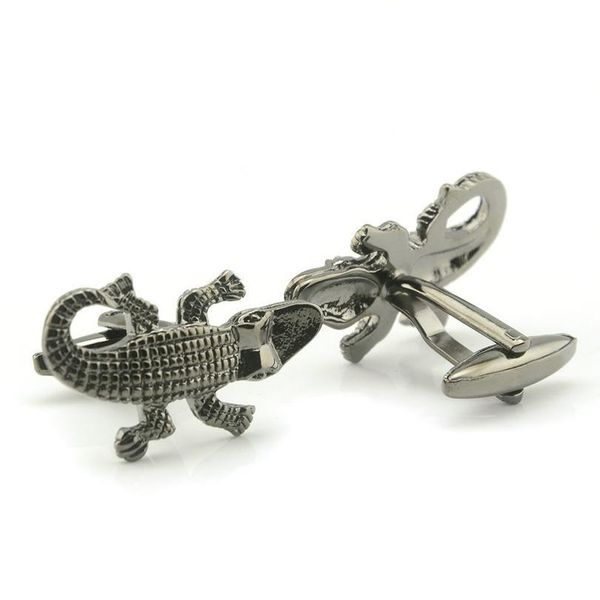 

black crocodile cufflinks animal metal sleeves black c qylxpo, Blue;purple
