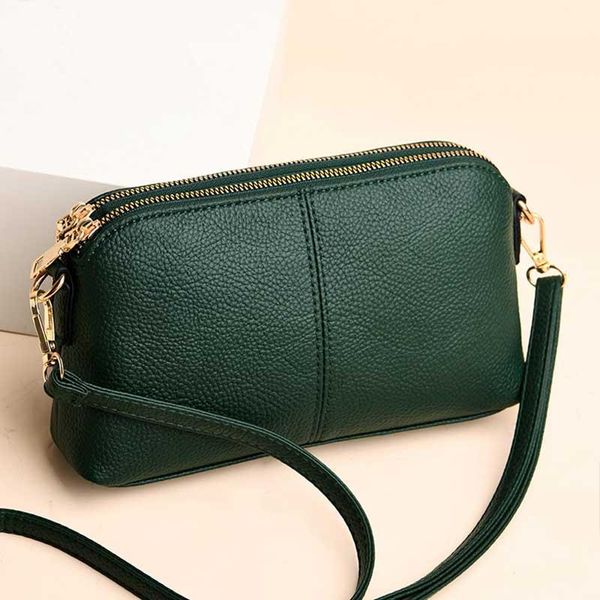 

retro pu leather shoulder women wild crossbody bag multifunction messenger bag advanced lady handbag litchi pattern daily
