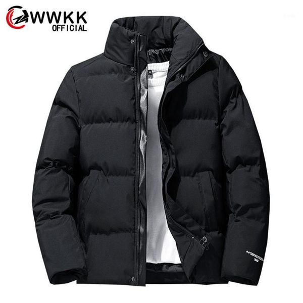 

men's jackets wwkk autumn mens standing collar coat fashion casual loose zipper male comfortable jacket windbreaker men brand clothing1, Black;brown