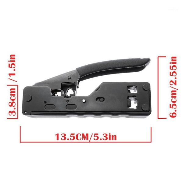 

combo network rj45 tool telecom crimping crimper for rj45 cat7 cat6a cat6 cat5 rj11 rj12 modular plugs metal clips pliers to1