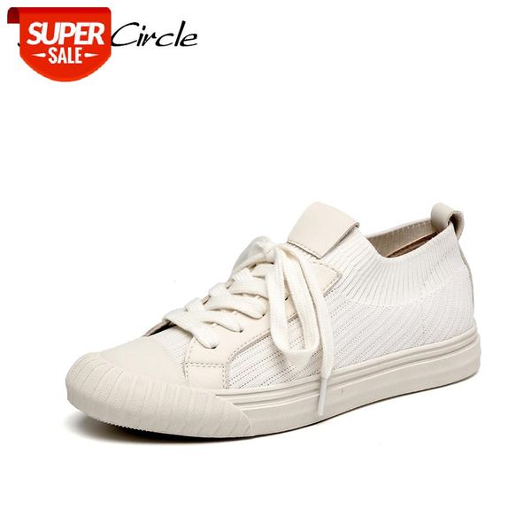 

smile circle knitting sneakers women flat platform shoes breathable comfortable casual shoes ladies loafers 2021 summer #ib10