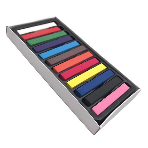 

fashion hair color chalks temporary colors hair dye pastels kit beauty care hair styling tools crayons jlltdy, Silver