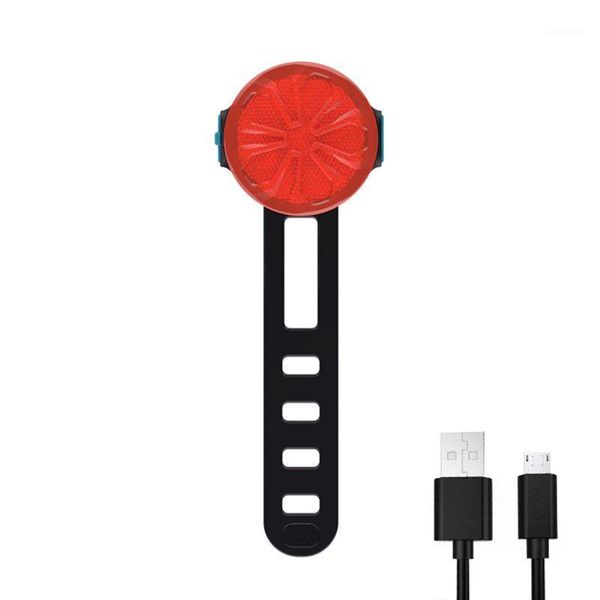 

bike light usb rechargeable led flash bicycle rear light running lights helmet h4gf1