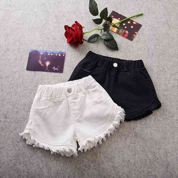 

baby girls summer pants kids trousers for girls shorts black white